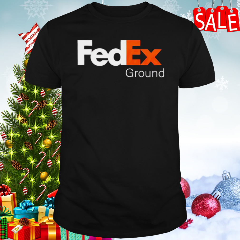 FedEx Ground logo shirt