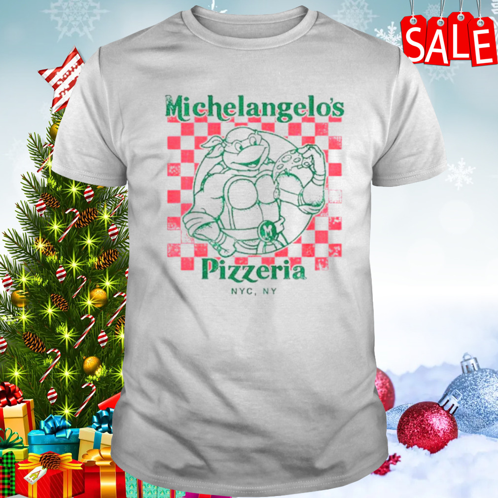 Michelangelo’s Pizzeria NYC TMNT shirt