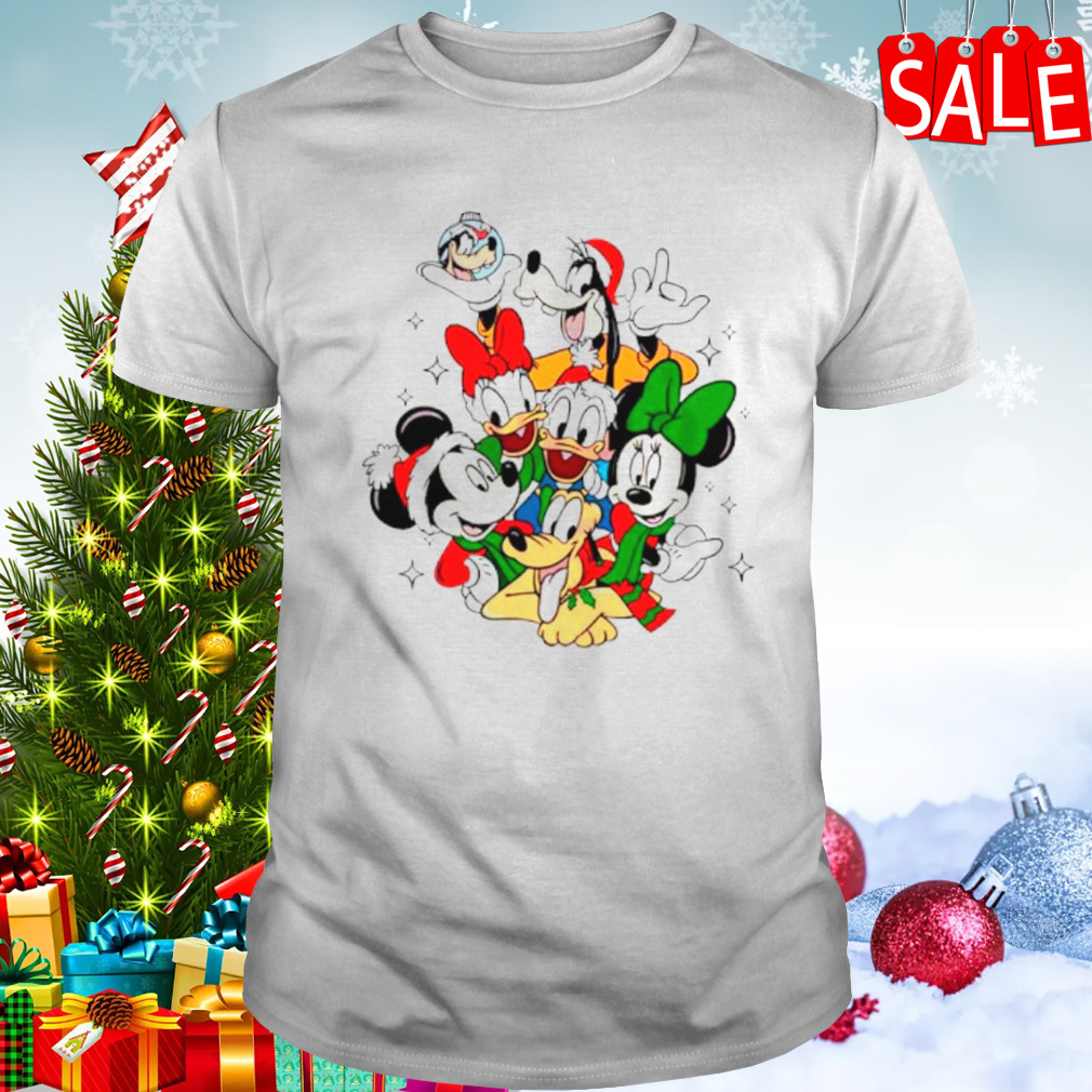 Mickey and friends Christmas Magic Kingdom Xmas shirt
