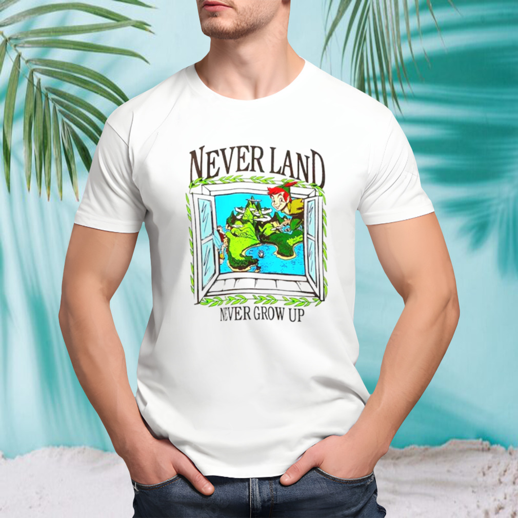 Disney Peter Pan Neverland window shirt