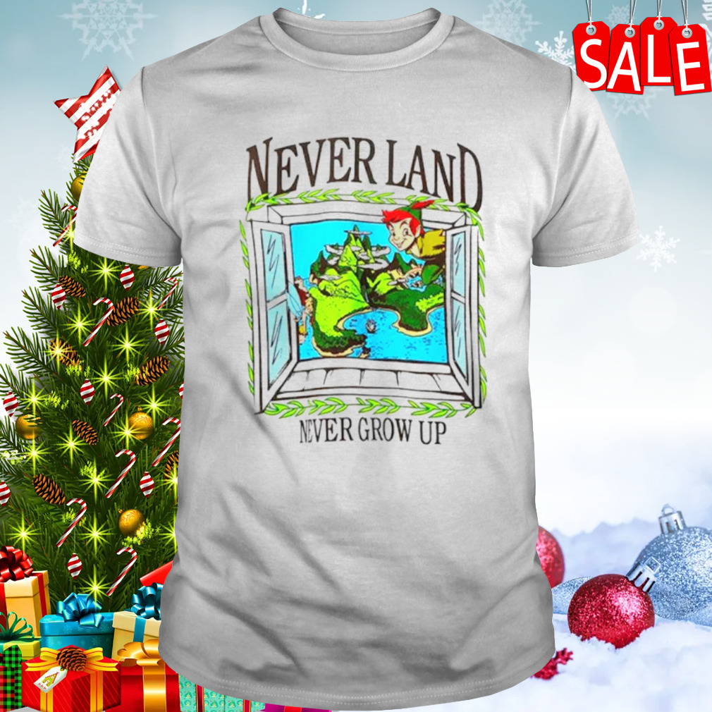 Disney Peter Pan Neverland window shirt