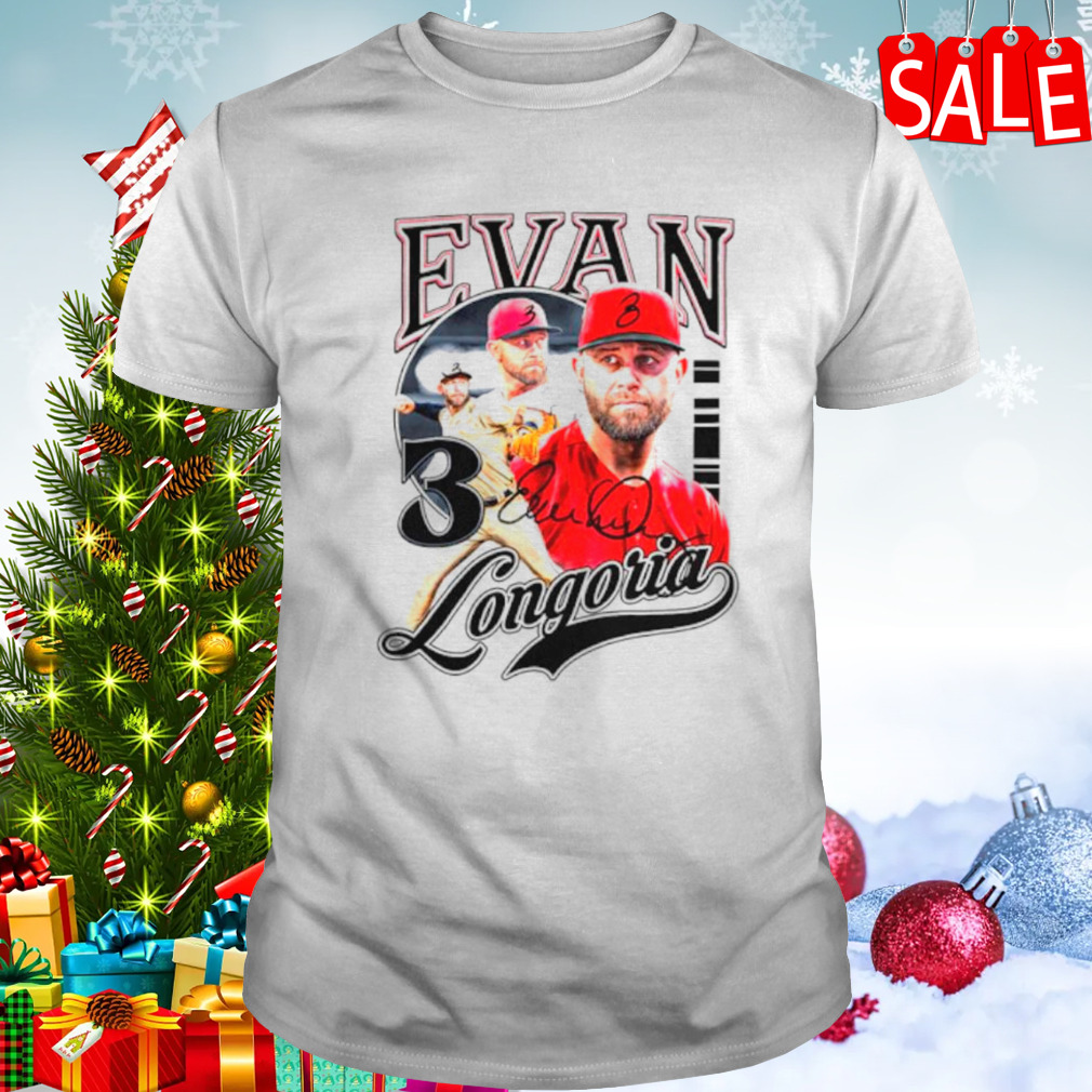 Evan Longoria Arizona Diamondbacks signature shirt