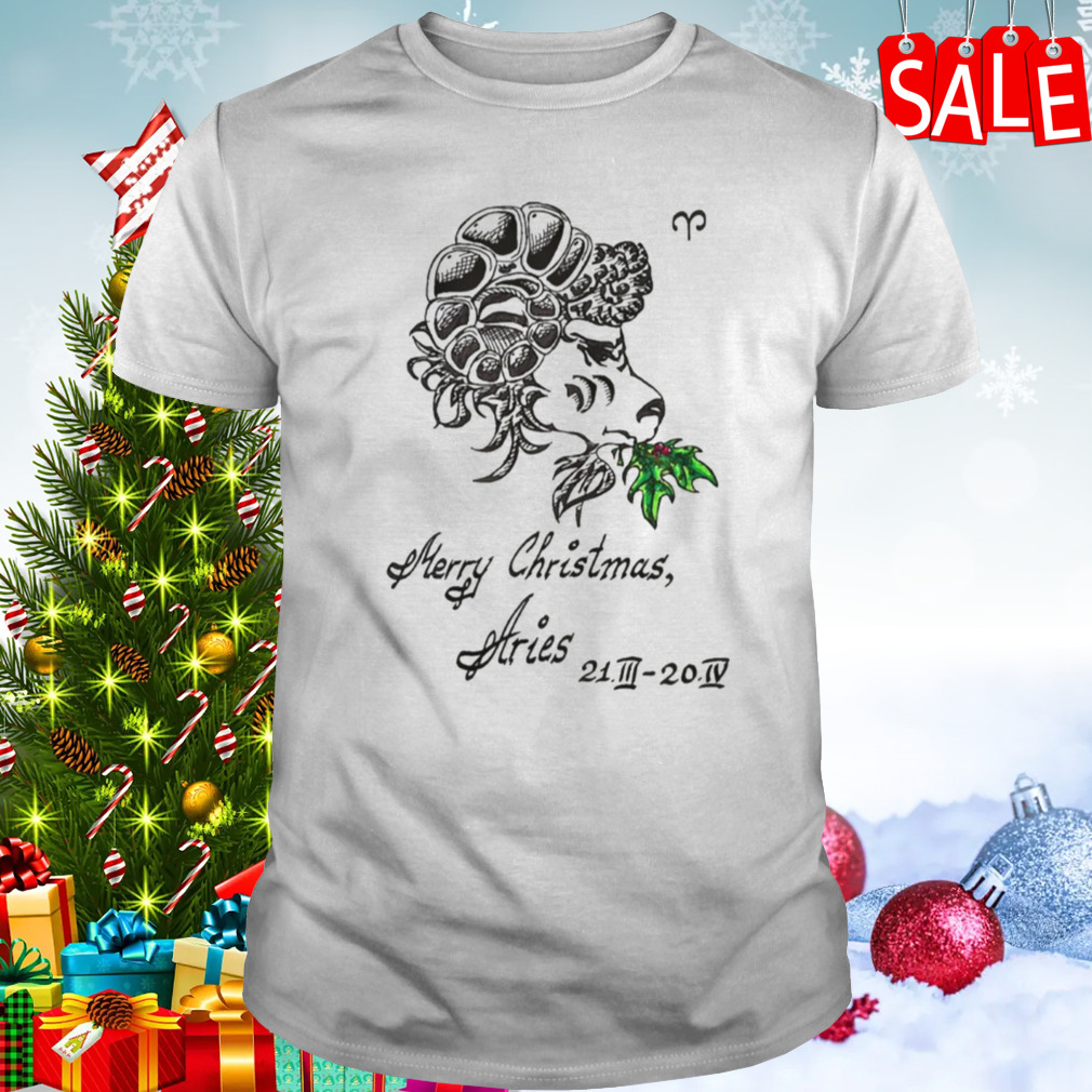 Merry Christmas Aries shirt
