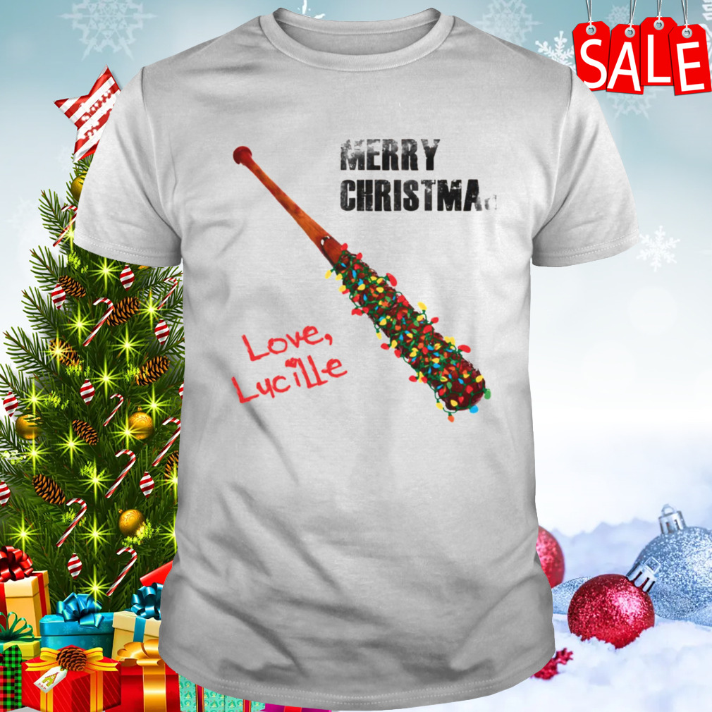 Merry Christmas Lucille Twd Walking Dead shirt