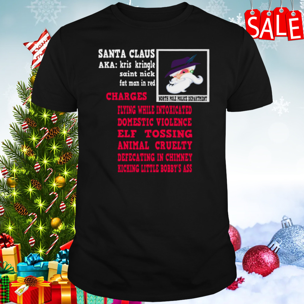 North Pole Notes Offensive Christmas shirt