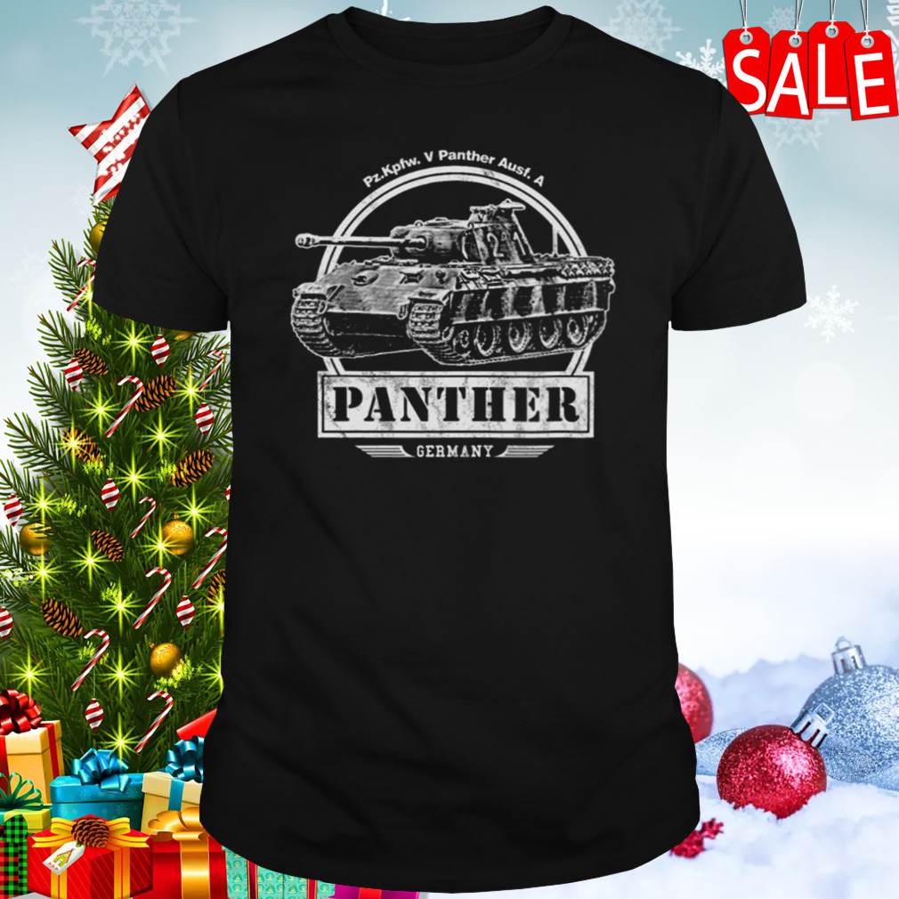 Panther Ww2 German Tank Vintage shirt