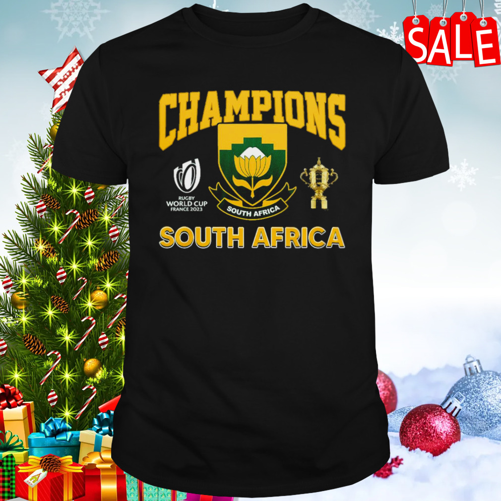 South Africa South Africa RUgby World Cup France Champions 2023 Shirt