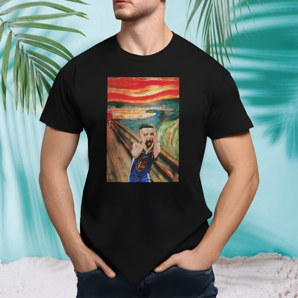 Stephen Curry The Scream T-shirt