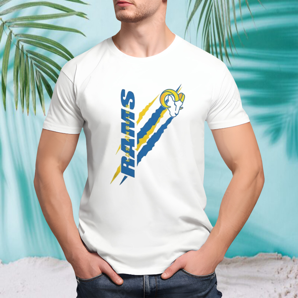Los Angeles Rams Starter Color Scratch Logo Shirt