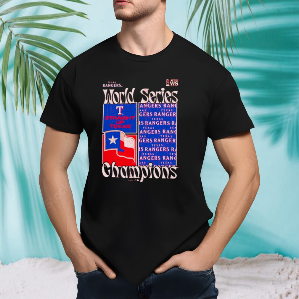Texas Rangers 2023 World Series Champions Square Logo shirt