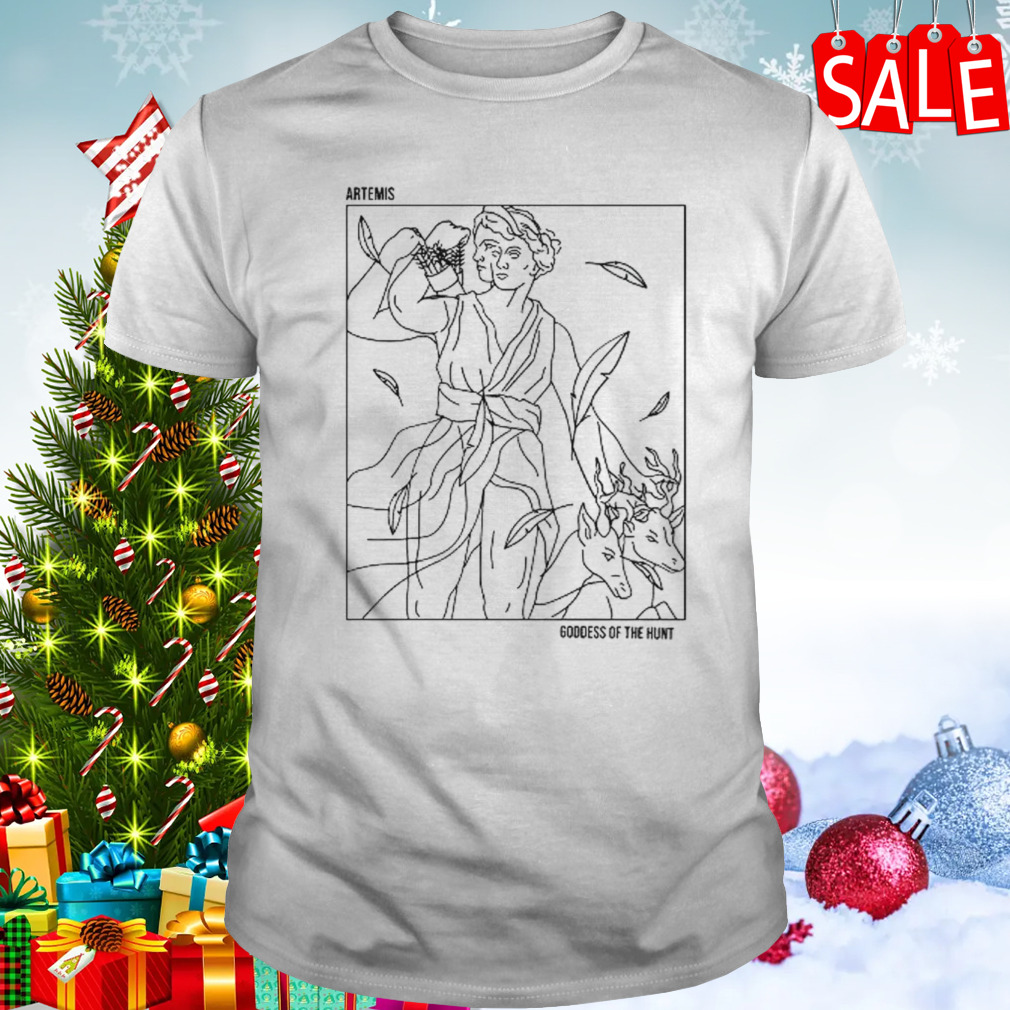 Artemis Statue Goddess Greek Sculpture shirt