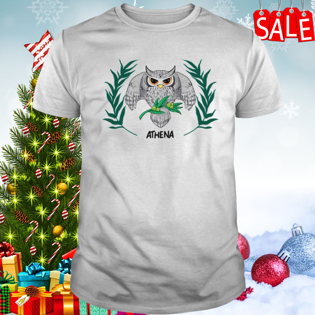 Athena Cabin Symbol Owl shirt