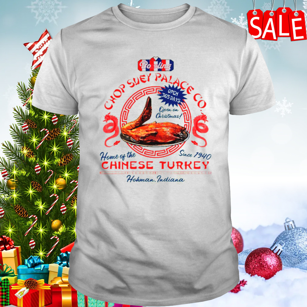 Bo’ling Chop Suey Palace Christmas Story Lts shirt