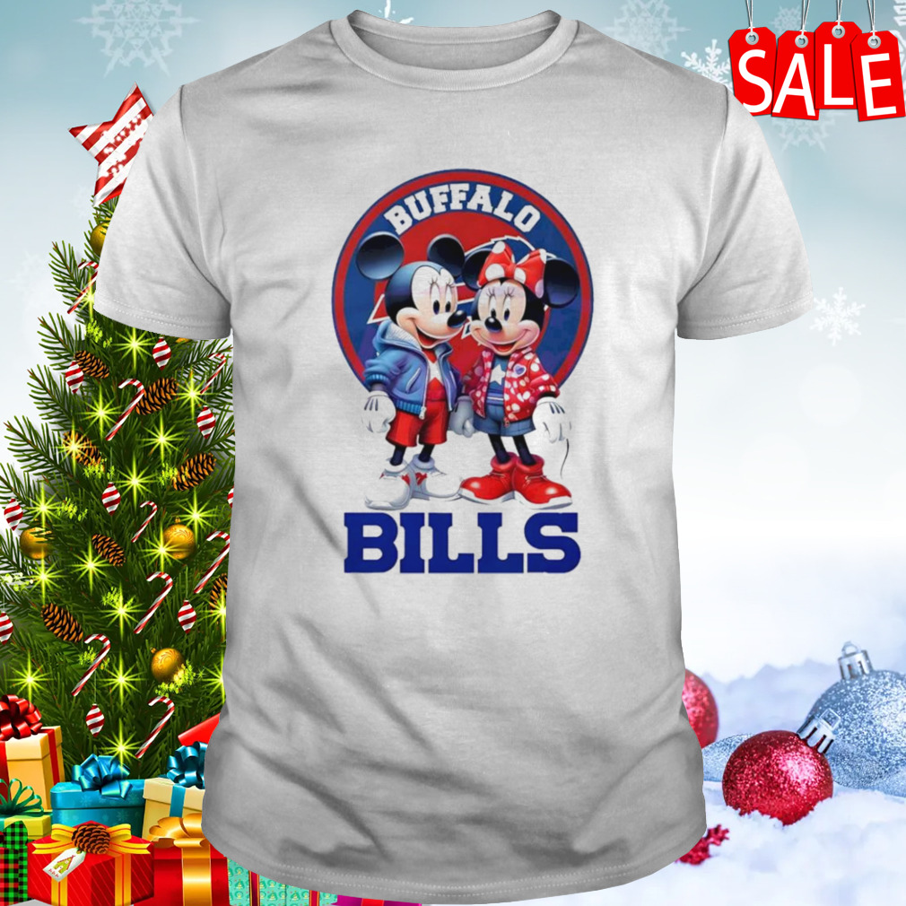 Buffalo Bills Mickey And Minnie Mouse shirt