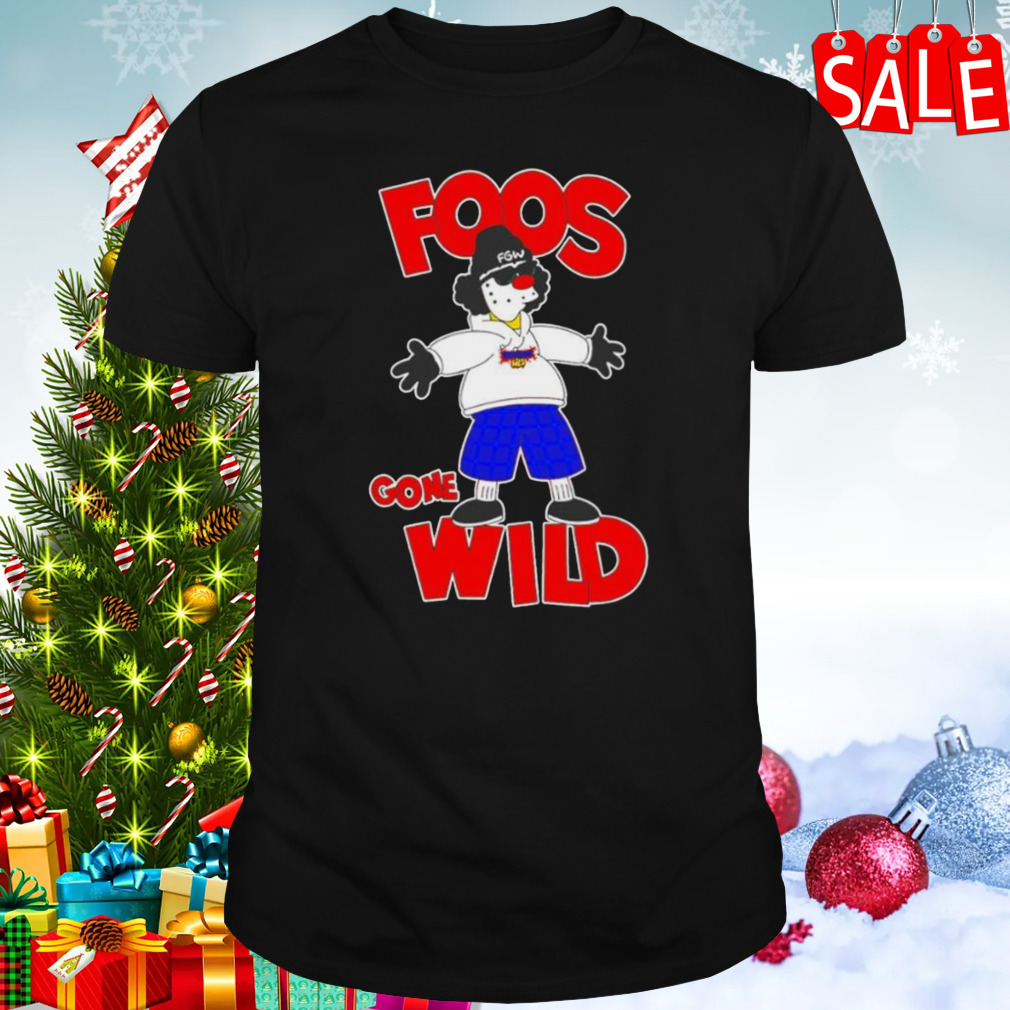 Foos gone wild Foodville Clown shirt