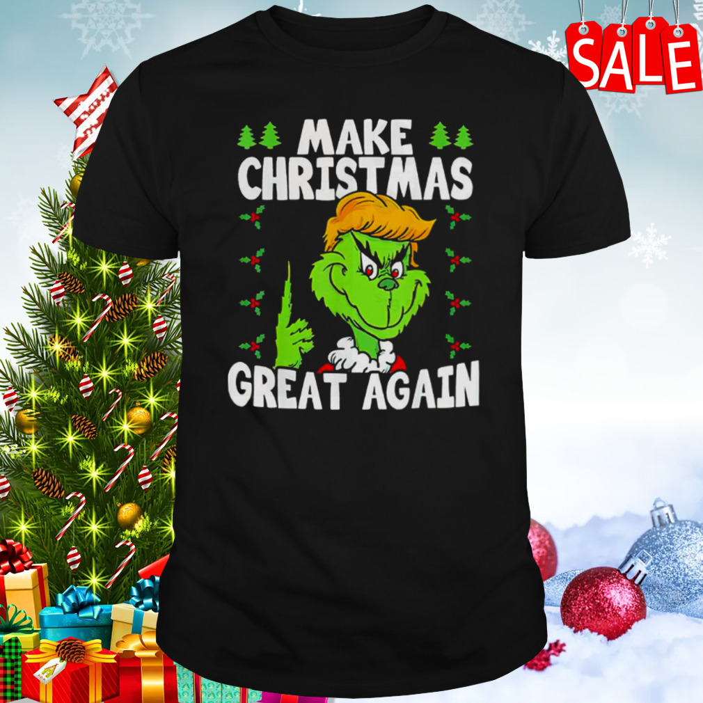 Funny Trump 2024 Make Christmas Great Again Ugly shirt