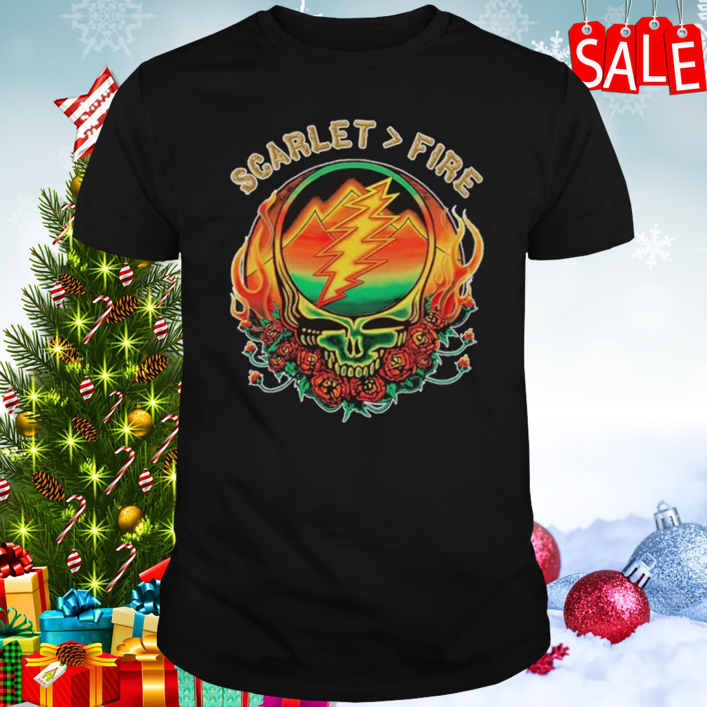 Grateful Dead Scarlet Fire Shirt