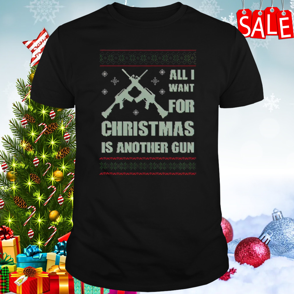 Guns For Christmas Ugly Hunting Military shirt