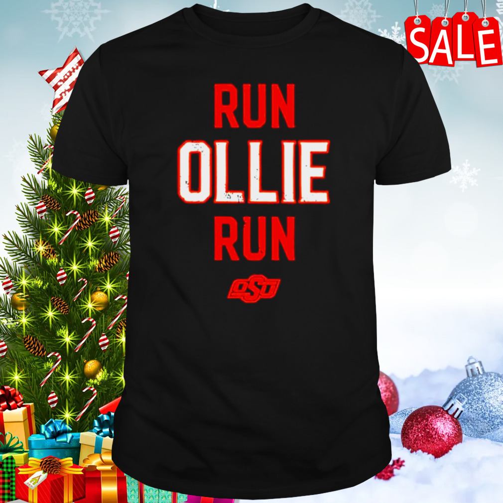 Oklahoma State Cowboys Run ollie run shirt