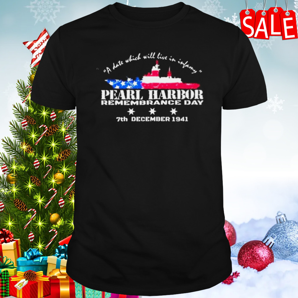 Pearl Harbor Remembrance Day Pearl Harbor Date Usa T-shirt