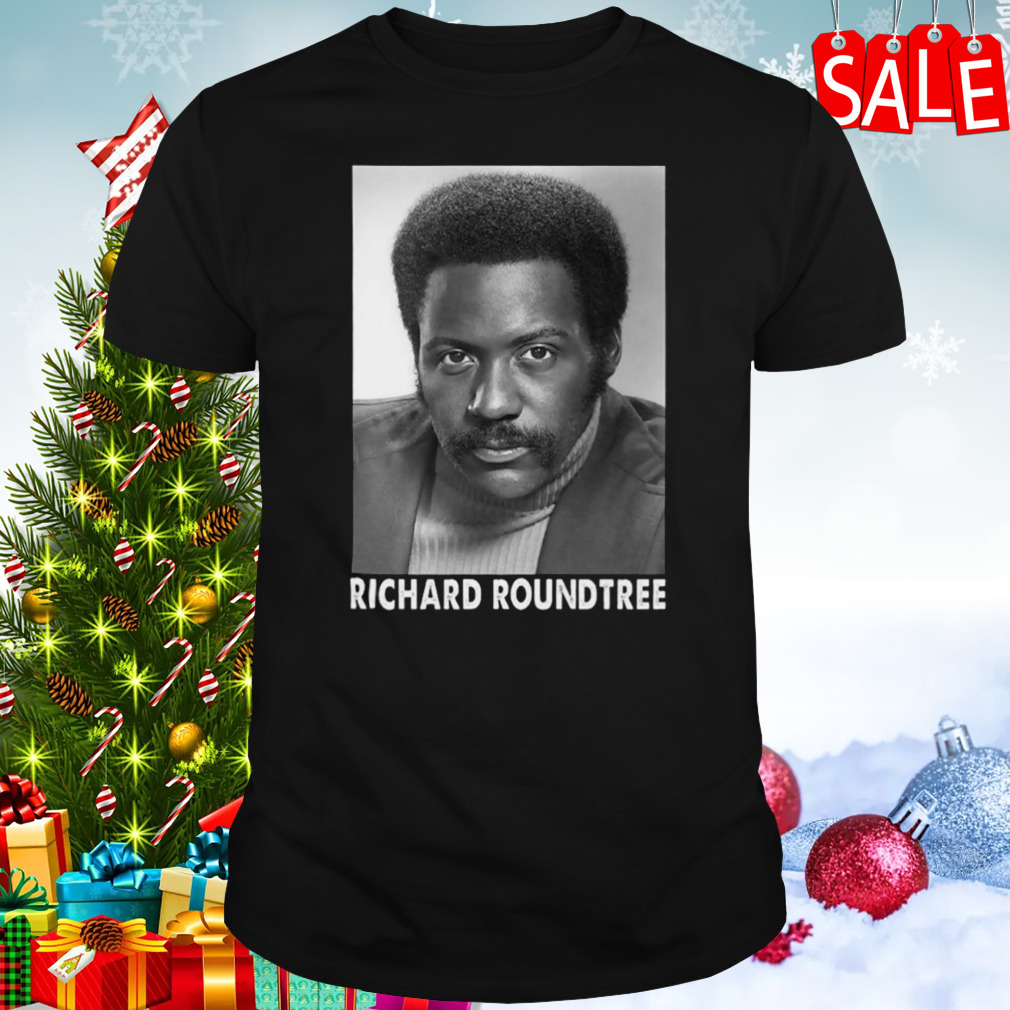 Richard Roundtree Black And White shirt