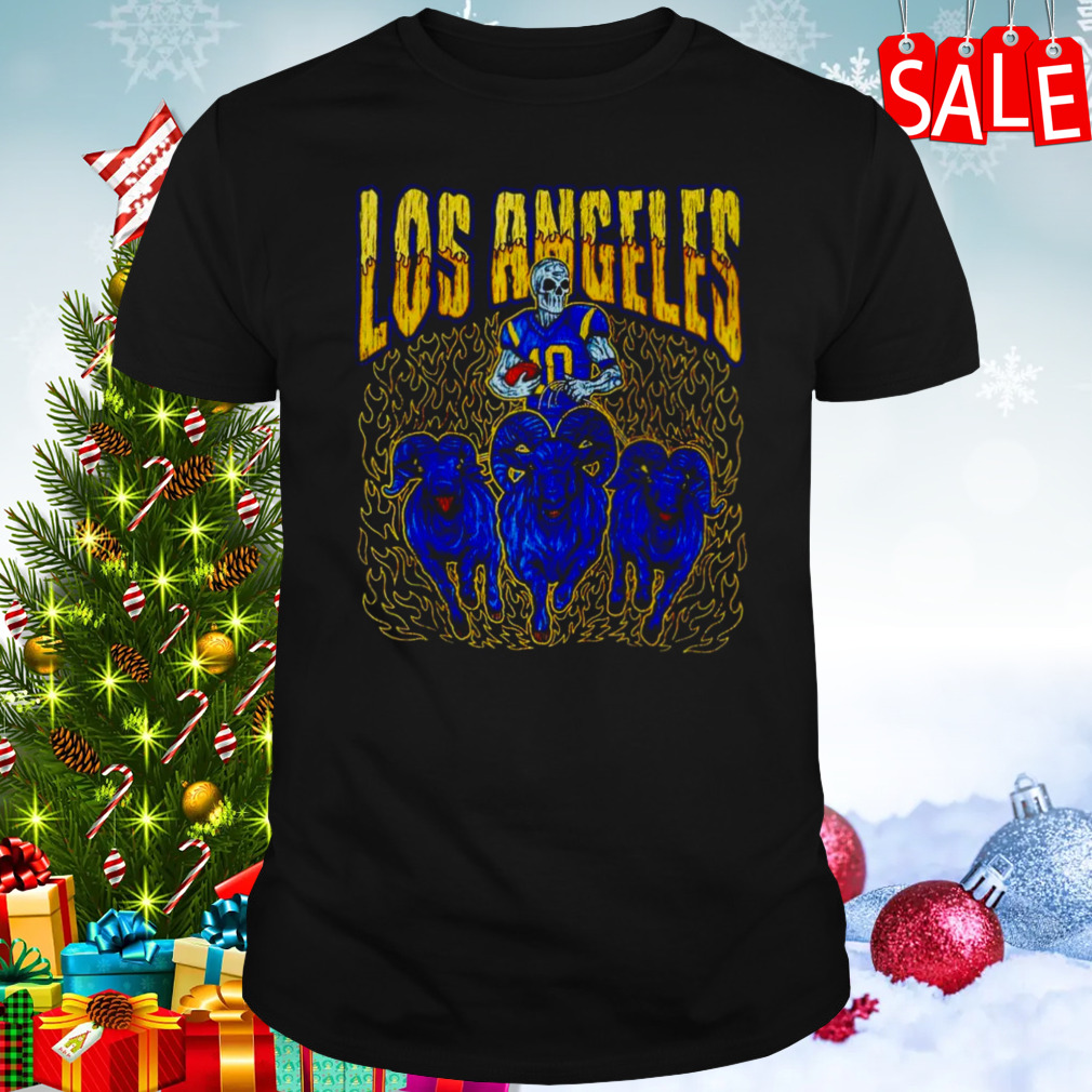 Skeleton Los Angeles Rams football shirt