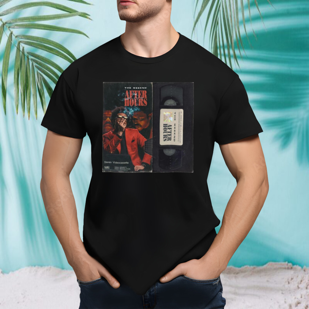 The Weeknd After Hours shirt