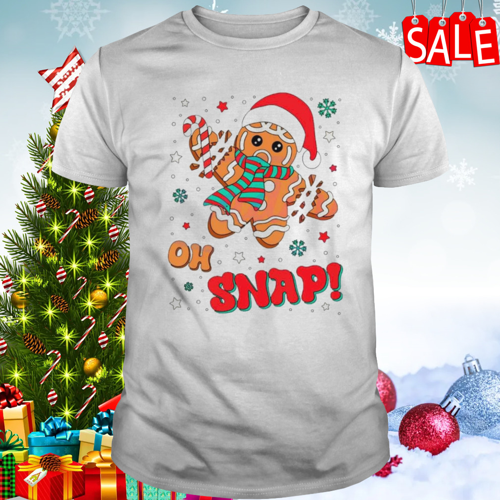 Gingerbread Christmas oh snap shirt