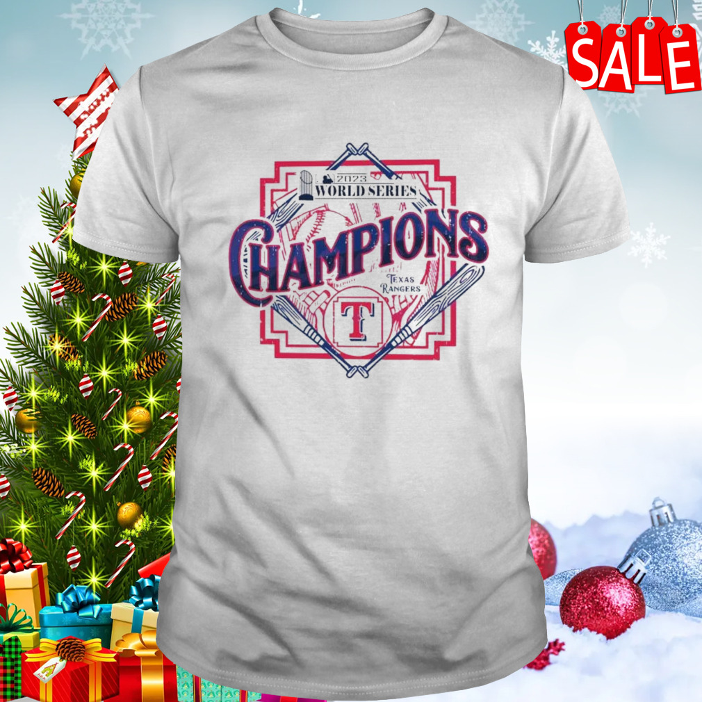 Texas Rangers Red 2023 World Series Champions T-shirt