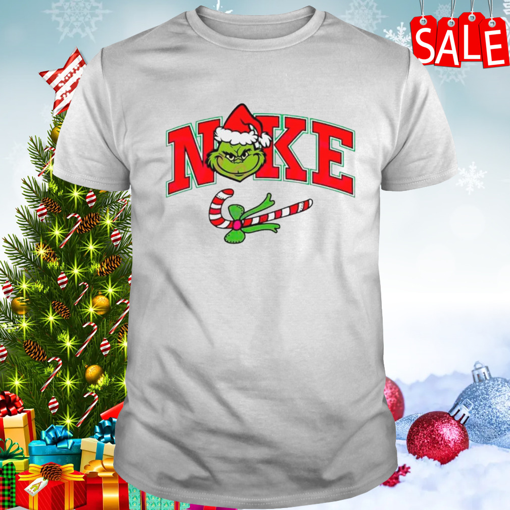 The Grinch nike Christmas shirt