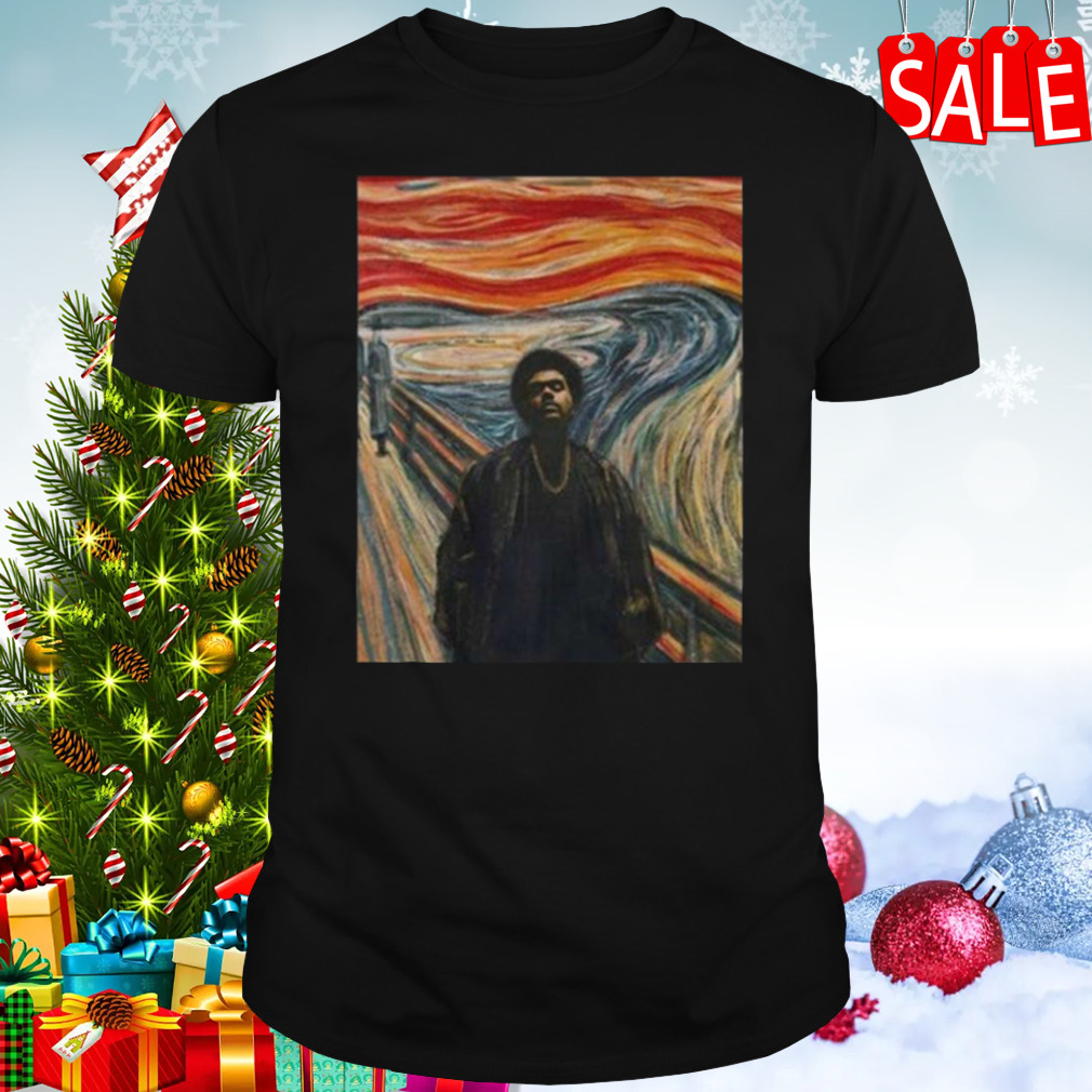 The Scream Fanmade The Weeknd Merch shirt