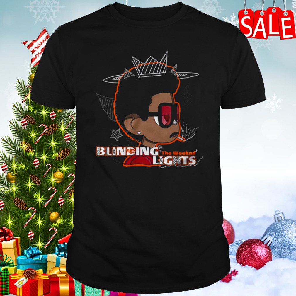 The Weeknd Blinding Lights shirt