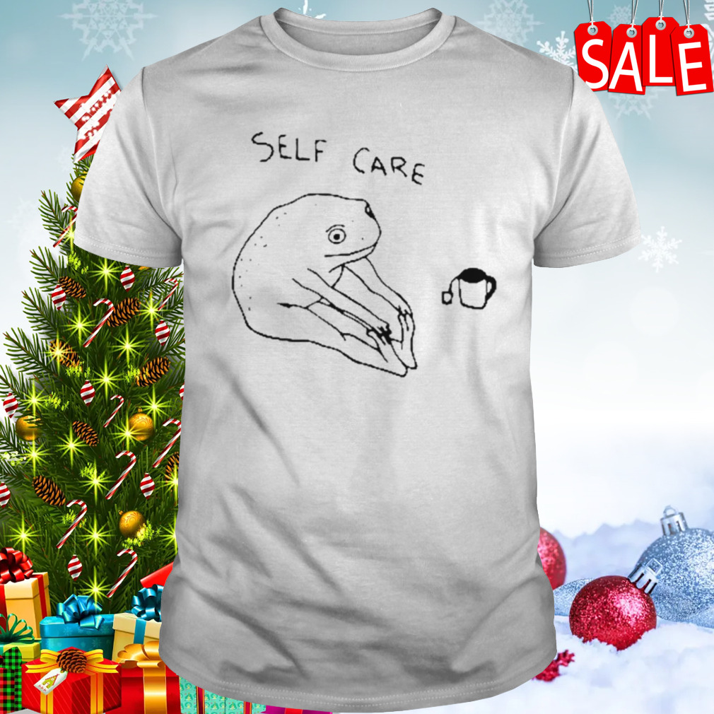 frog self care shirt