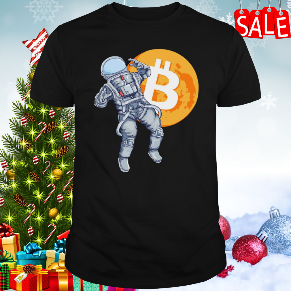 Bitcoin Astronaut Btc Mooning shirt