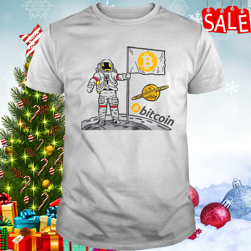 Bitcoin To The Moon Dabbing shirt