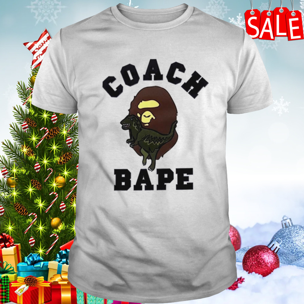 Coach bape shirt