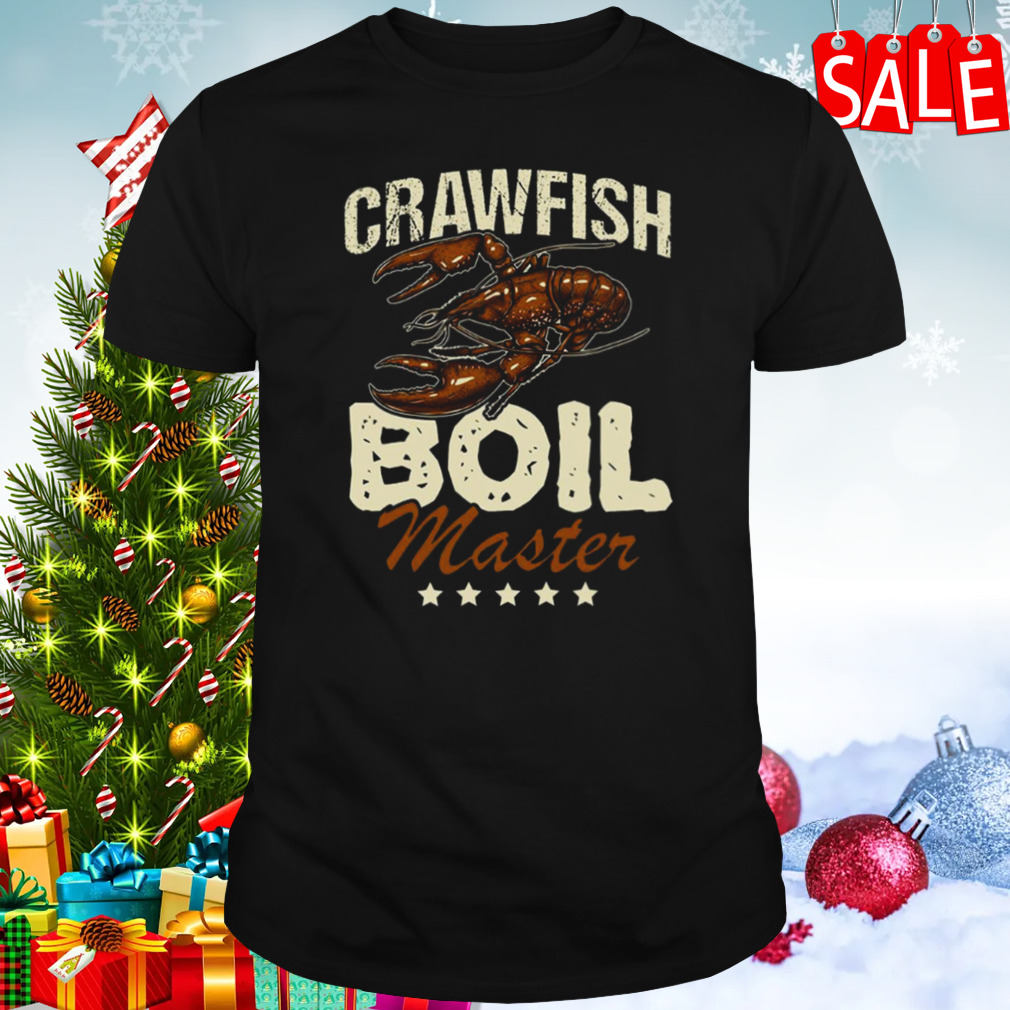 Crawfish Boil Master Vintage Fisherman shirt