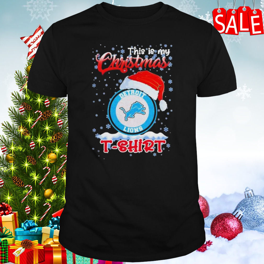 Detroit Lions This Is My Christmas 2023 t-shirt