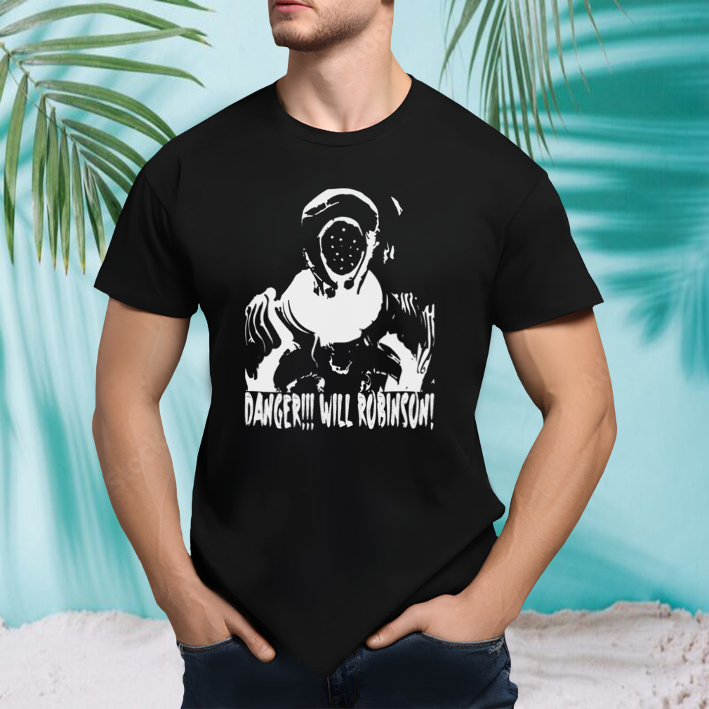 Lost In Space Danger Will Robinson Black shirt