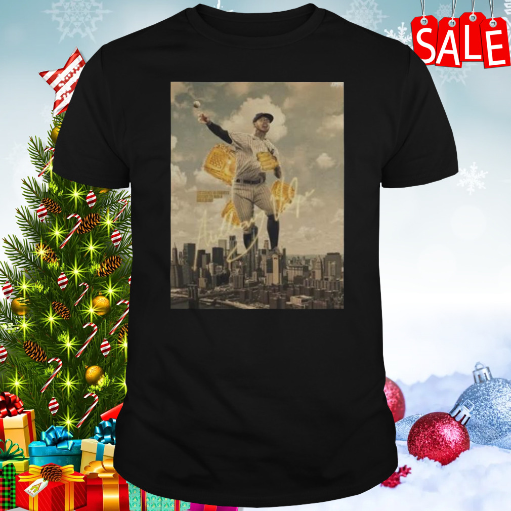 New York Yankees Anthony Volpe Gold Gloves 2023 Shirt