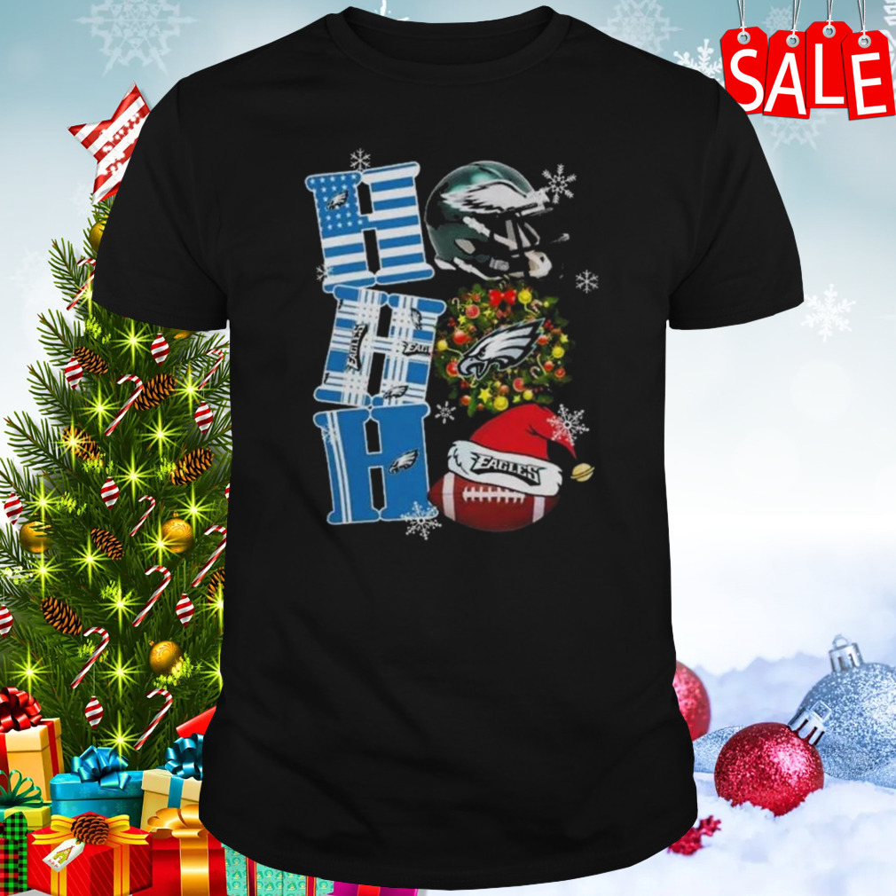 Philadelphia Eagles Nfl Ho Ho Ho Christmas Shirt