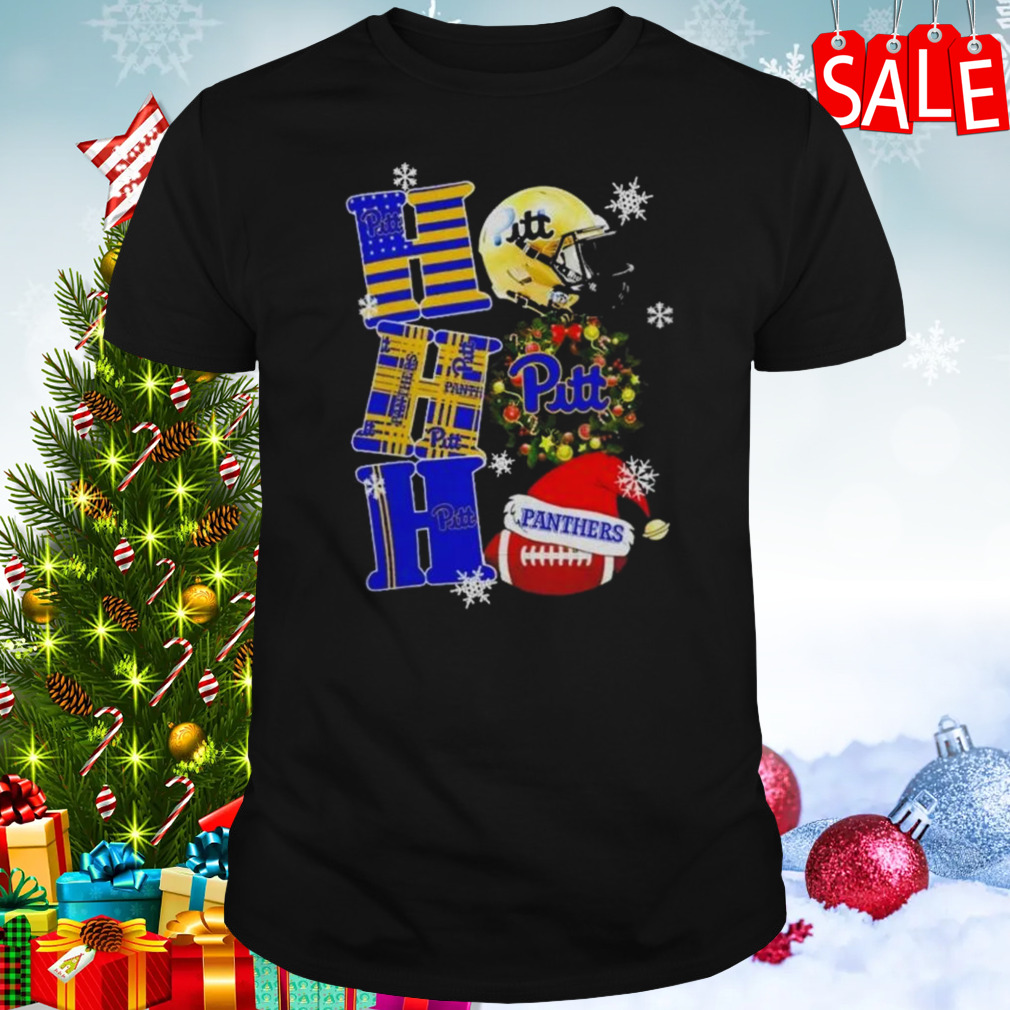Pittsburgh Panthers Ncaa Ho Ho Ho Christmas Shirt