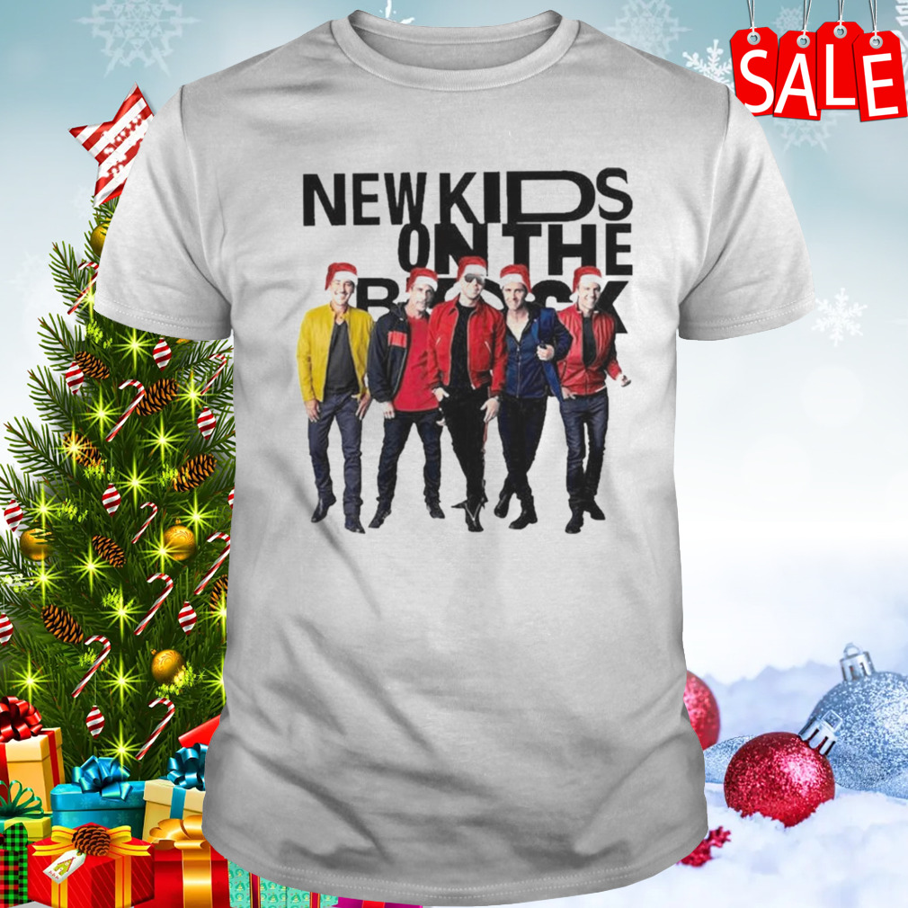 Santa Band New Kids On The Block Nkotb Gift Christmas T-shirt