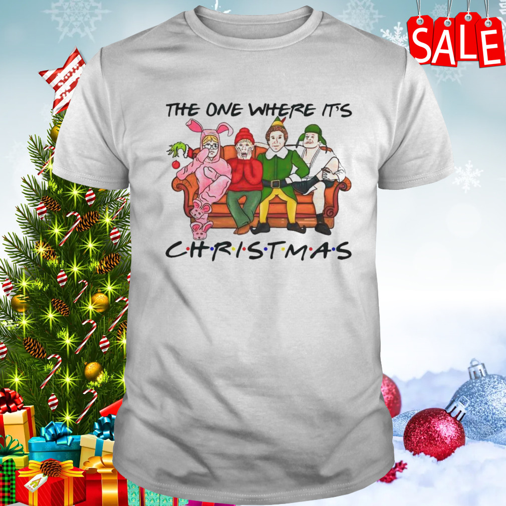 The One Where It’s Christmas Friends 2023 Shirt