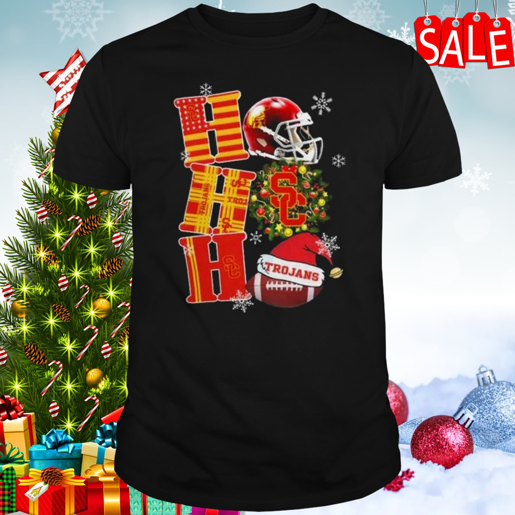 Usc Trojans Ncaa Ho Ho Ho Christmas Shirt