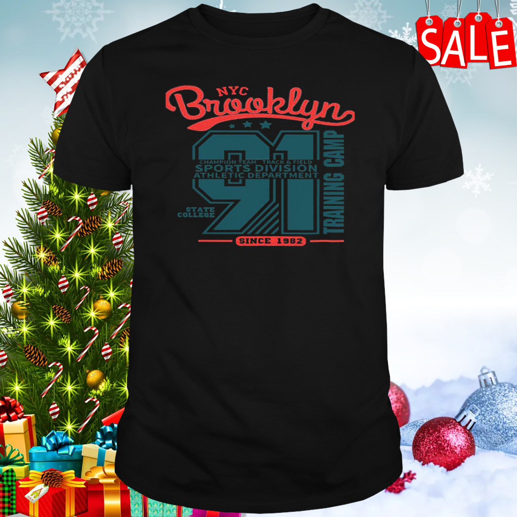 Brooklyn Basketball 91 Athletic shirt
