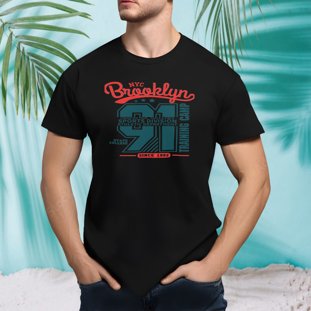 Brooklyn Basketball 91 Athletic shirt