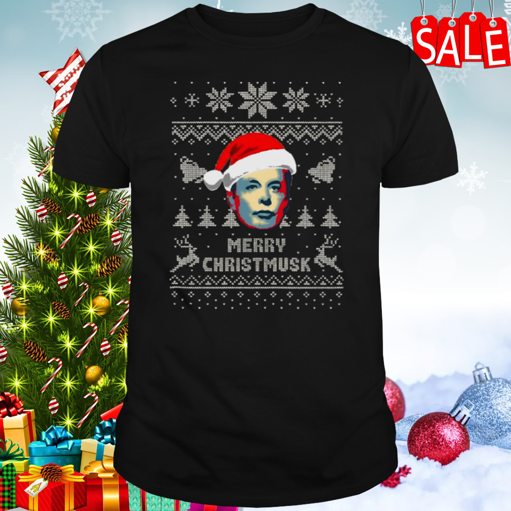 Merry Christmusk Christmas Parody shirt