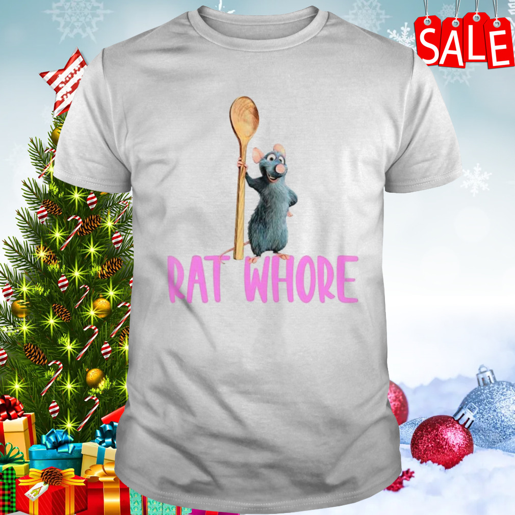 Rat Whore with spoon shirt