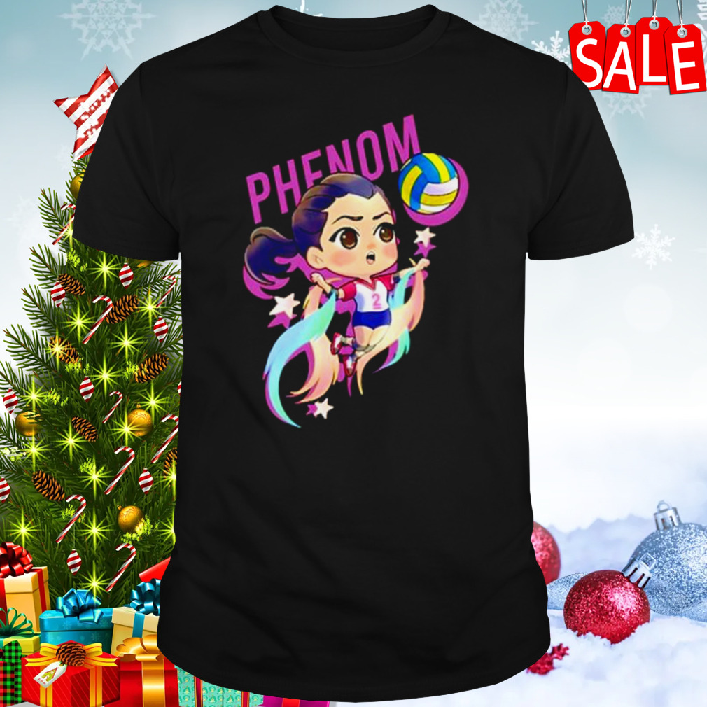 The Volley Phenom Chibi Volleyball shirt